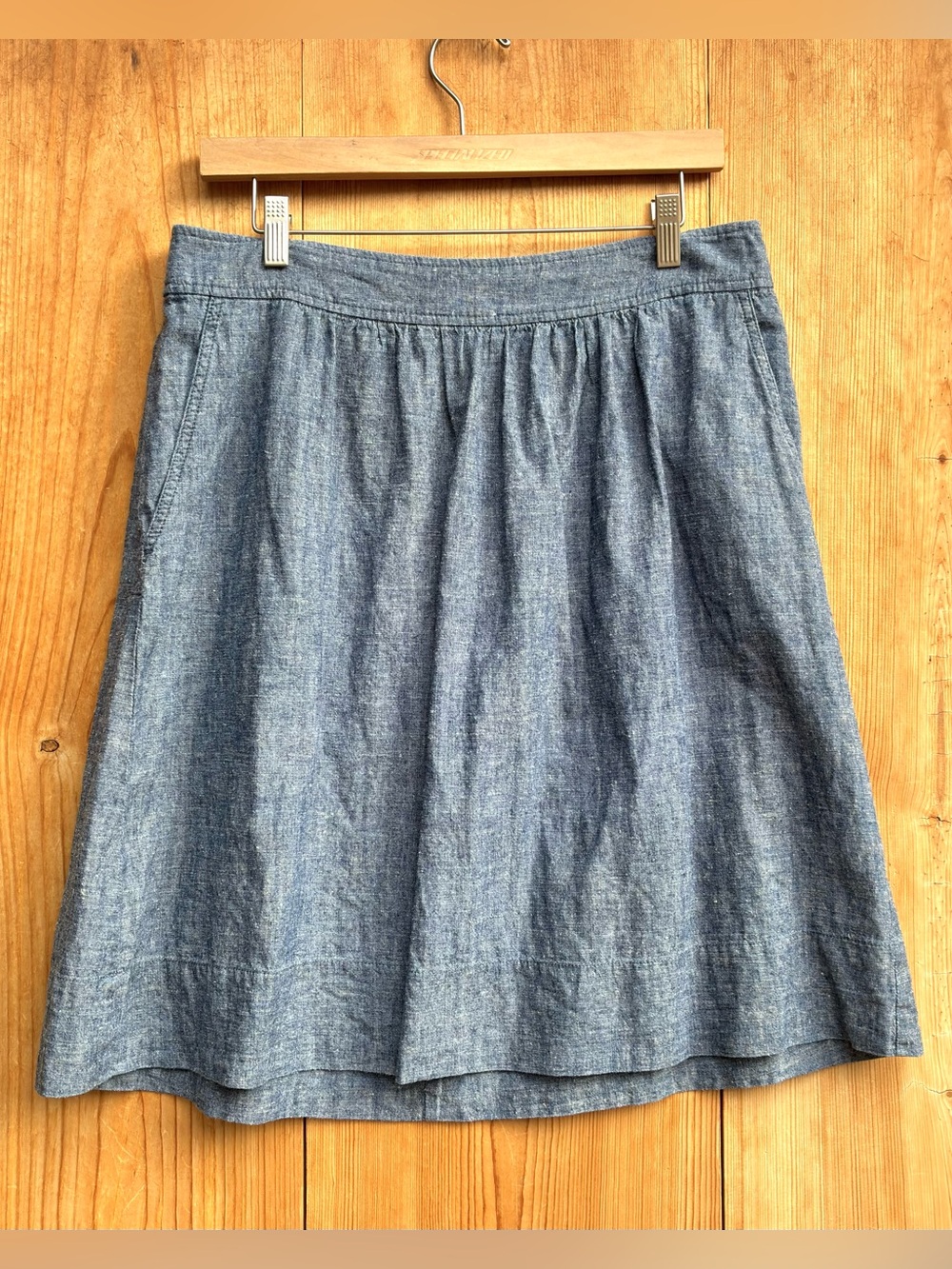 Eileen Fisher Hemp Cotton Skirt Sz Medium